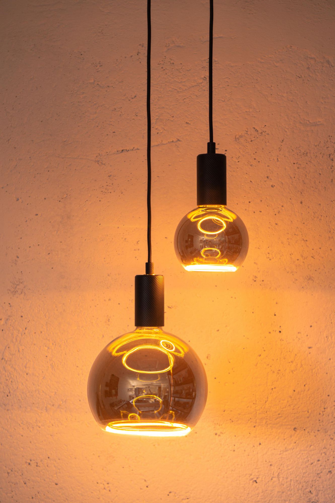 Deko-Light LED Design-Bulb Moon 200, DIM, E27, 6,0W, 1900K, smoky