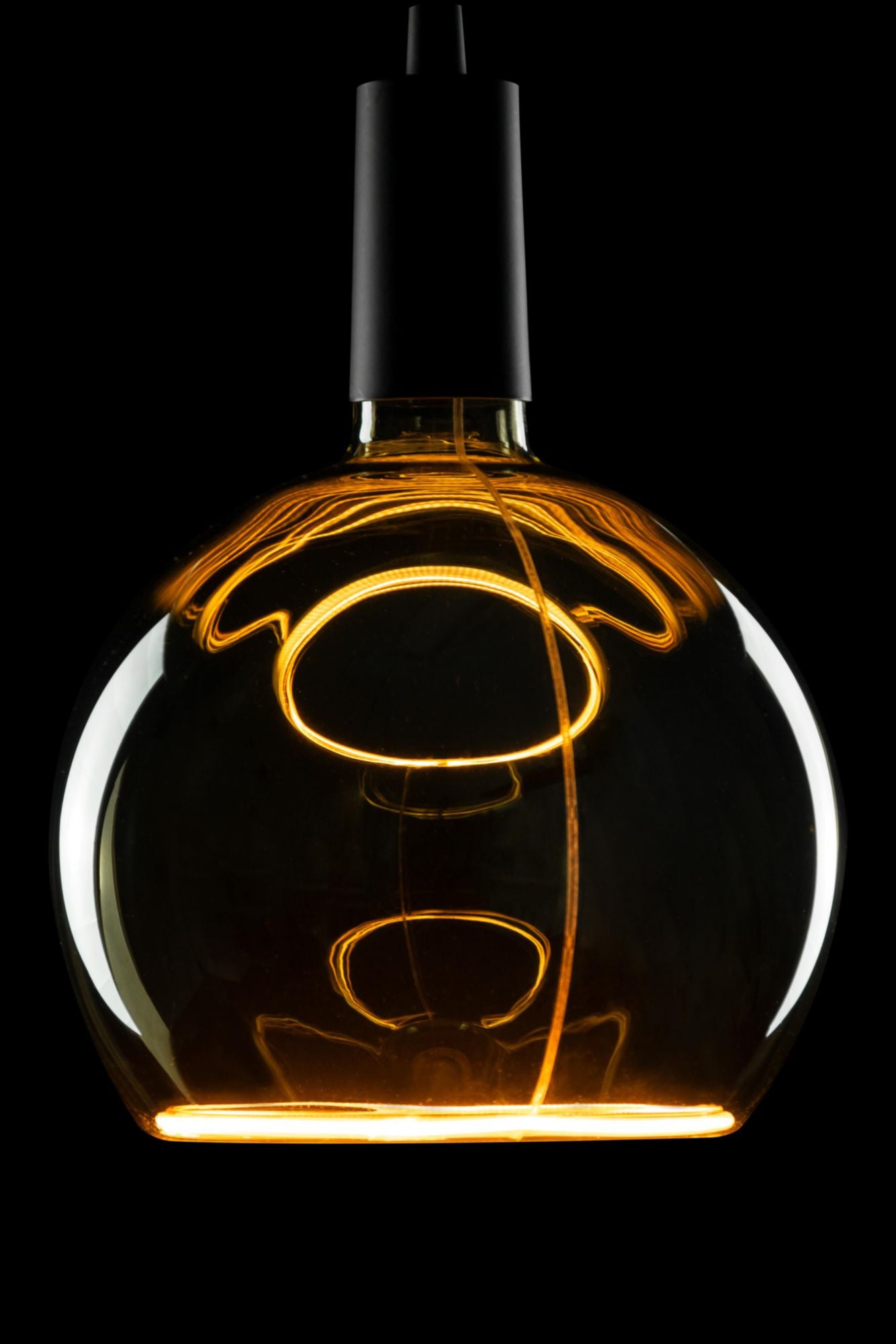 Deko-Light LED Design-Bulb Moon 200, DIM, E27, 6,0W, 1900K, smoky