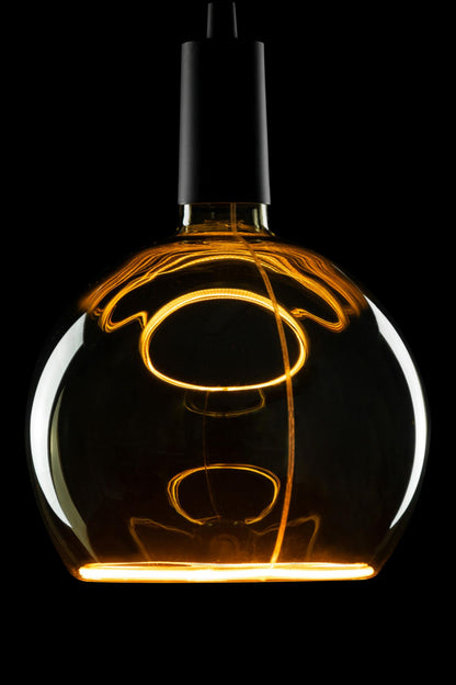 Deko-Light LED Design-Bulb Moon 200, DIM, E27, 6,0W, 1900K, smoky