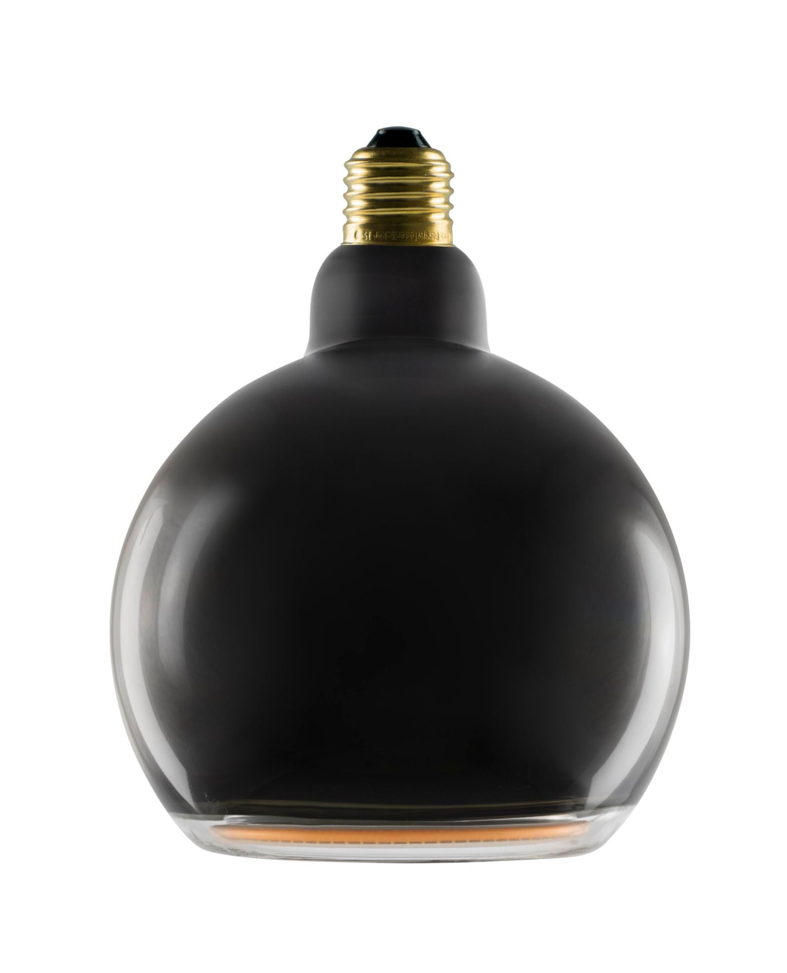 Deko-Light LED Design-Bulb BLACK MOON 125, DIM, E27, 4,0W, 2200K, schwarz