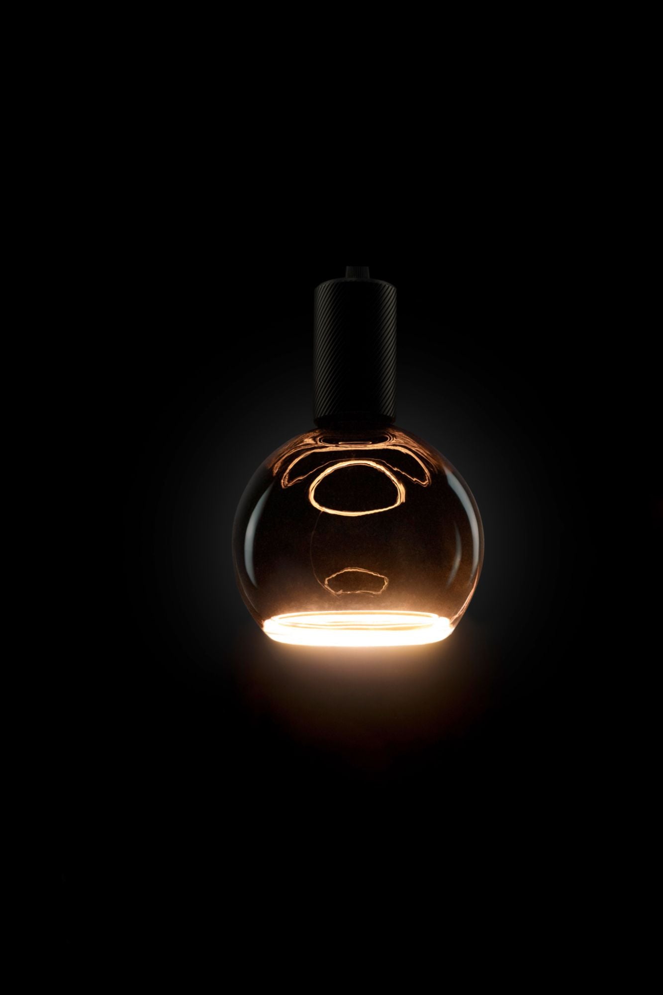 Deko-Light LED Design-Bulb BLACK MOON 150, DIM, E27, 4,0W, 2200K, schwarz