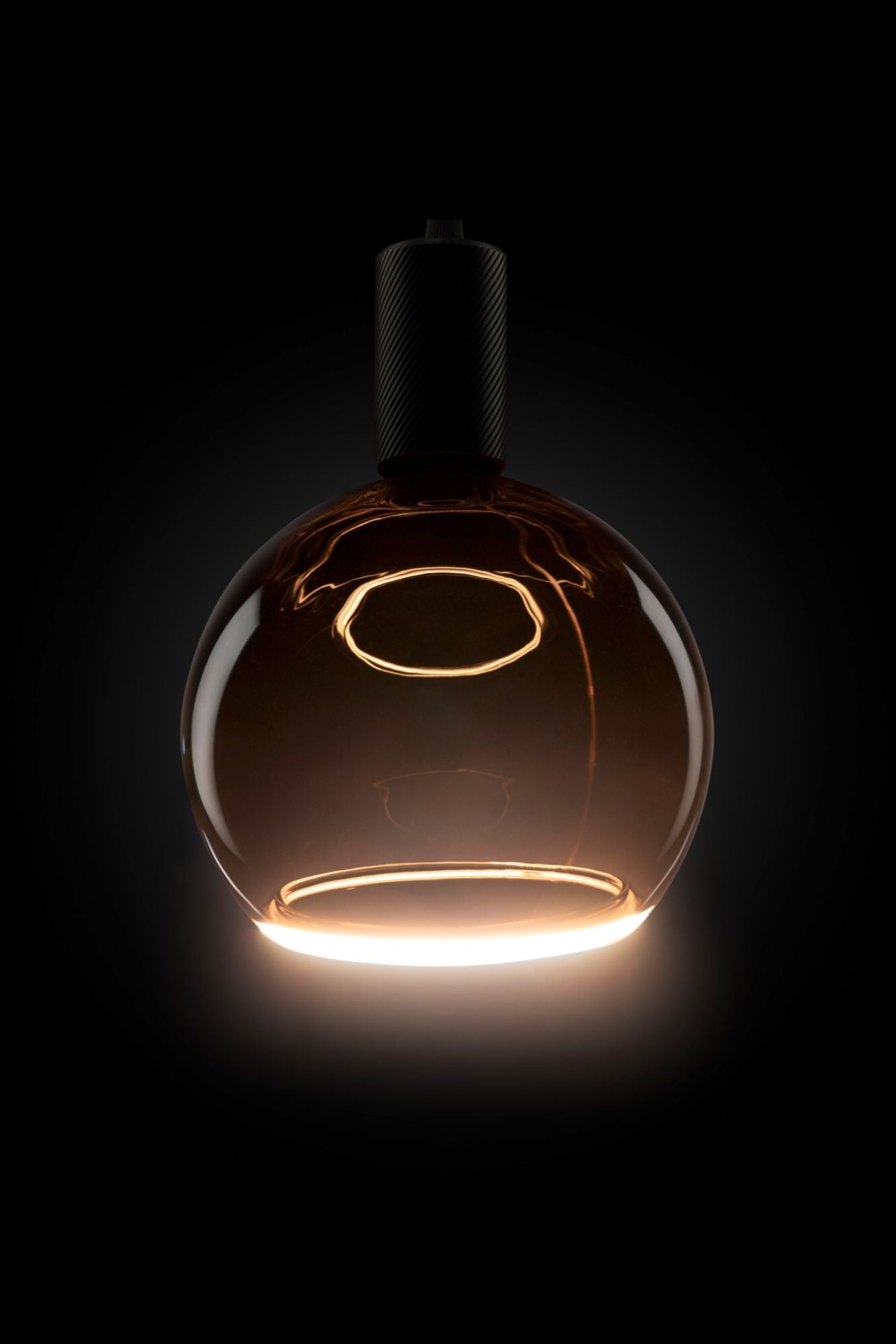 Deko-Light LED Design-Bulb BLACK MOON 200, DIM, E27, 4,0W, 2200K, schwarz