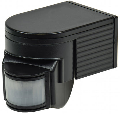 Aufputz Bewegungsmelder "CBM" 180° IP44, 1-1000W, schwarz