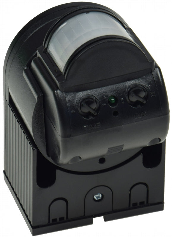 Aufputz Bewegungsmelder "CBM" 180° IP44, 1-1000W, schwarz