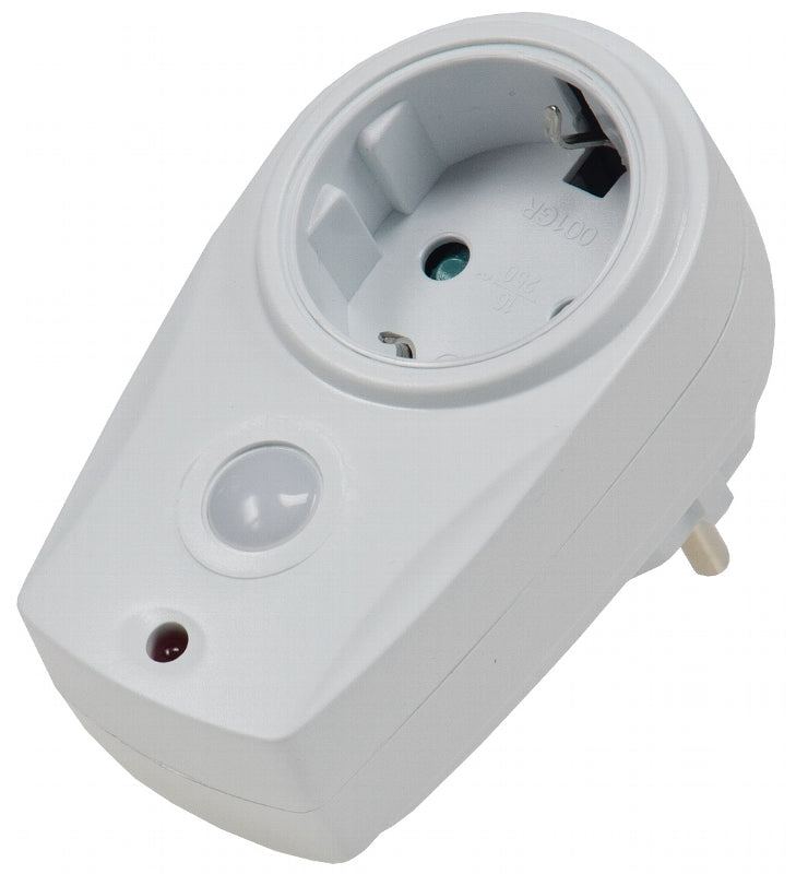 Zwischenstecker mit Dämmerungssensor 230V, mit Berührungsschutz, max. 280W