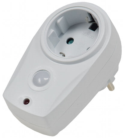 Zwischenstecker mit Dämmerungssensor 230V, mit Berührungsschutz, max. 280W