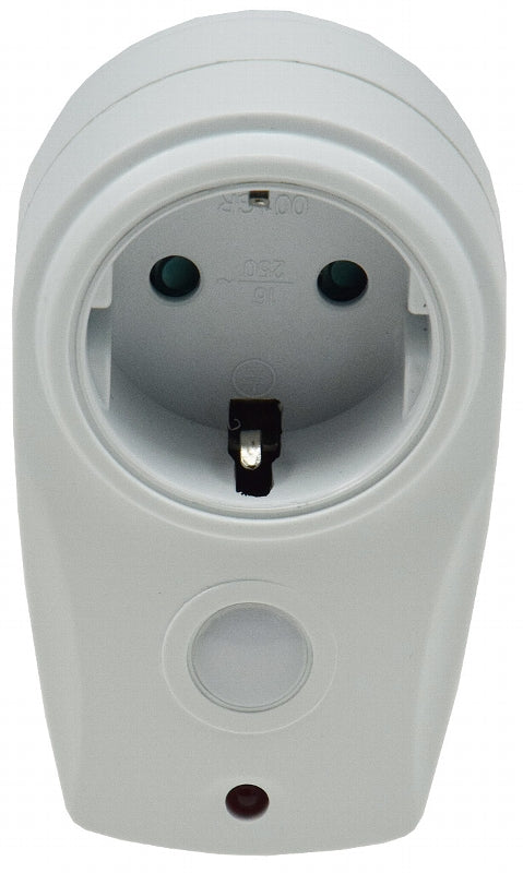Zwischenstecker mit Dämmerungssensor 230V, mit Berührungsschutz, max. 280W