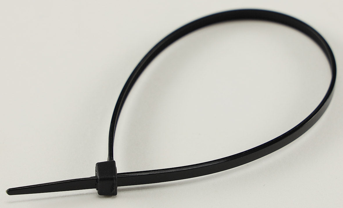 Kabelbinder 200mm x 3,5mm, schwarz 100er Pack, hohe Zugkraft, UV fest