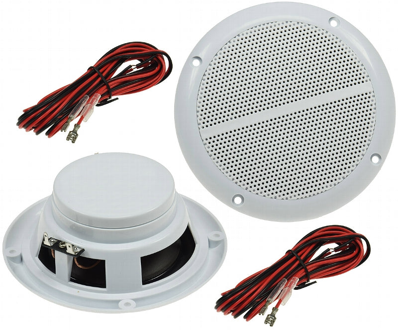 wasserfeste Außen-Lautsprecher "CT-50" 8 Ohm, 5", 80W, 100Hz-20KHz, PAAR