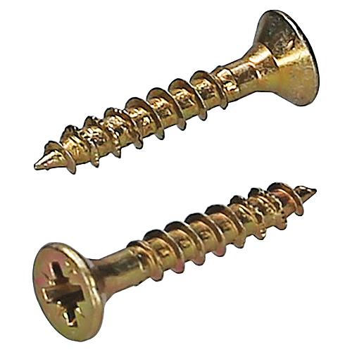 200x Senkkopf-Spanplattenschrauben PZ 4,0x25