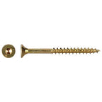 100x Senkkopf-Spanplattenschrauben T25 6,0x70