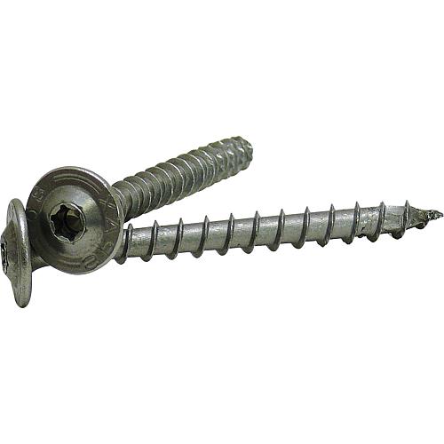 Edelstahl-Tellerkopfschraube T40 8,0x80