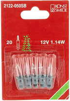 5x Ersatzlämpchen 12V klar 2122-050SB