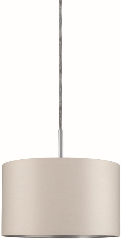 Paulmann DecoSystems Schirm Tessa max 50W Creme Stoff