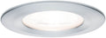 Paulmann EBL Set Nova rund starr LED IP44 1x6,5W 2700K 230V GU10 51mm Alu ged/Alu
