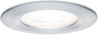 Paulmann EBL Set Nova rund starr LED IP44 1x6,5W 2700K 230V GU10 51mm Alu ged/Alu