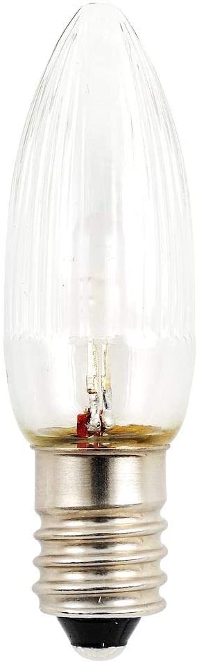 3x LED Ersatzbirne 24V 0,2W E10 ww 5087-730