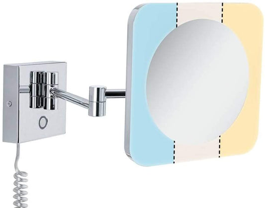 Paulmann Kosmetikspiegel Jora TunW 3,3W 2700K 60lm chrom/weiß