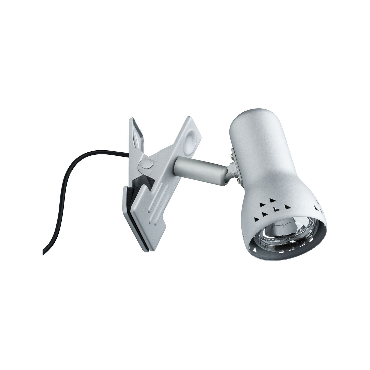 Paulmann Assistent Gryps Klemmspot max.1x40W E14 Eisen gebürstet 230V Metall/Kunststoff