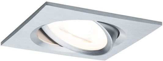Paulmann EBL Set Nova Coin 3-stepdim eck schw LED 1x6,5W 2700K 230V Alu ged/Alu