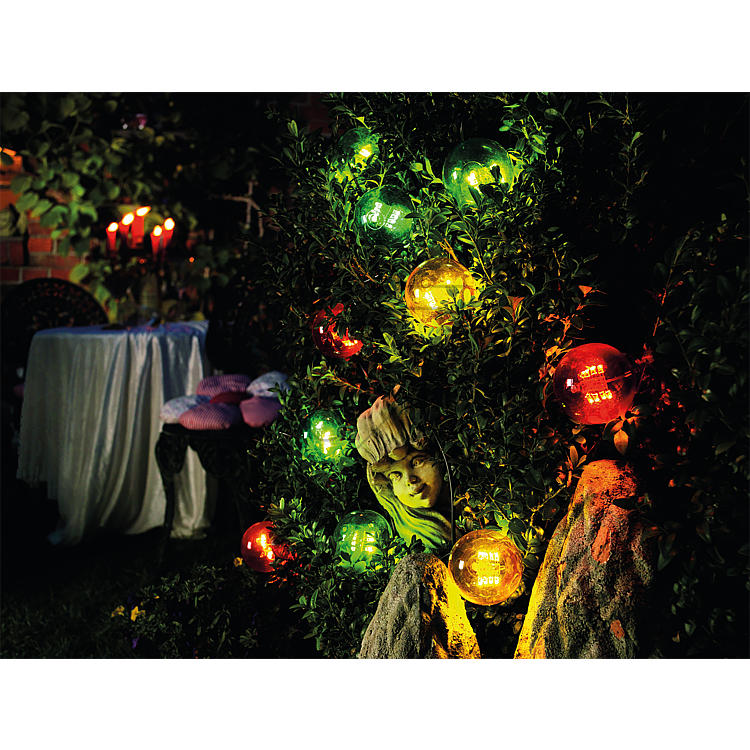 LED Biergartenkette 10 bu.Birn. 2378-500