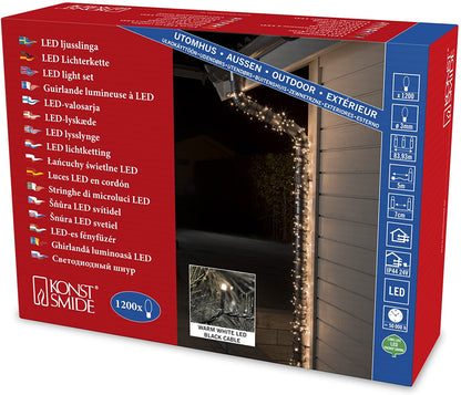 Micro LED Außenkette 1200 ww LED 3649-110