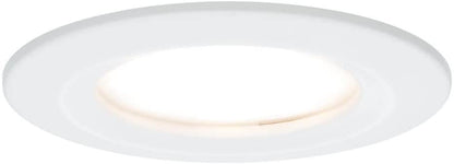Paulmann EBL Set Nova Coin 3-stepdim rd starr LED 1x6,5W 2700K 230V Weiß matt/Alu