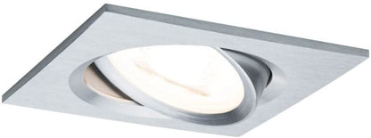 Paulmann EBL Set Nova Coin 3-stepdim eck schw LED 1x6,5W 2700K 230V Alu ged/Alu
