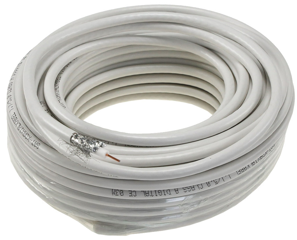 Antennenkabel 90dB, 25m Ring 2x F-Stecker, 1x Schutzkappe