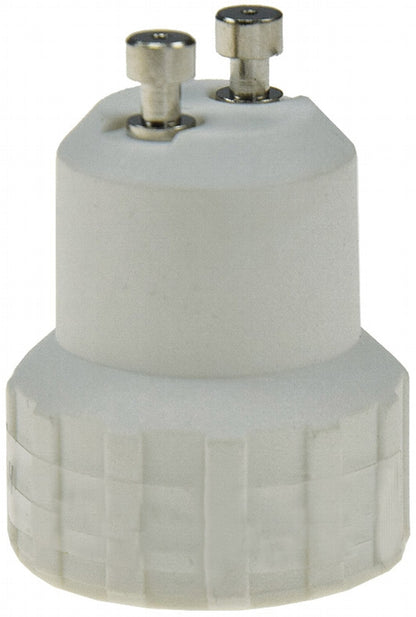 Lampensockel-Adapter, Kunststoff GU10 auf E14