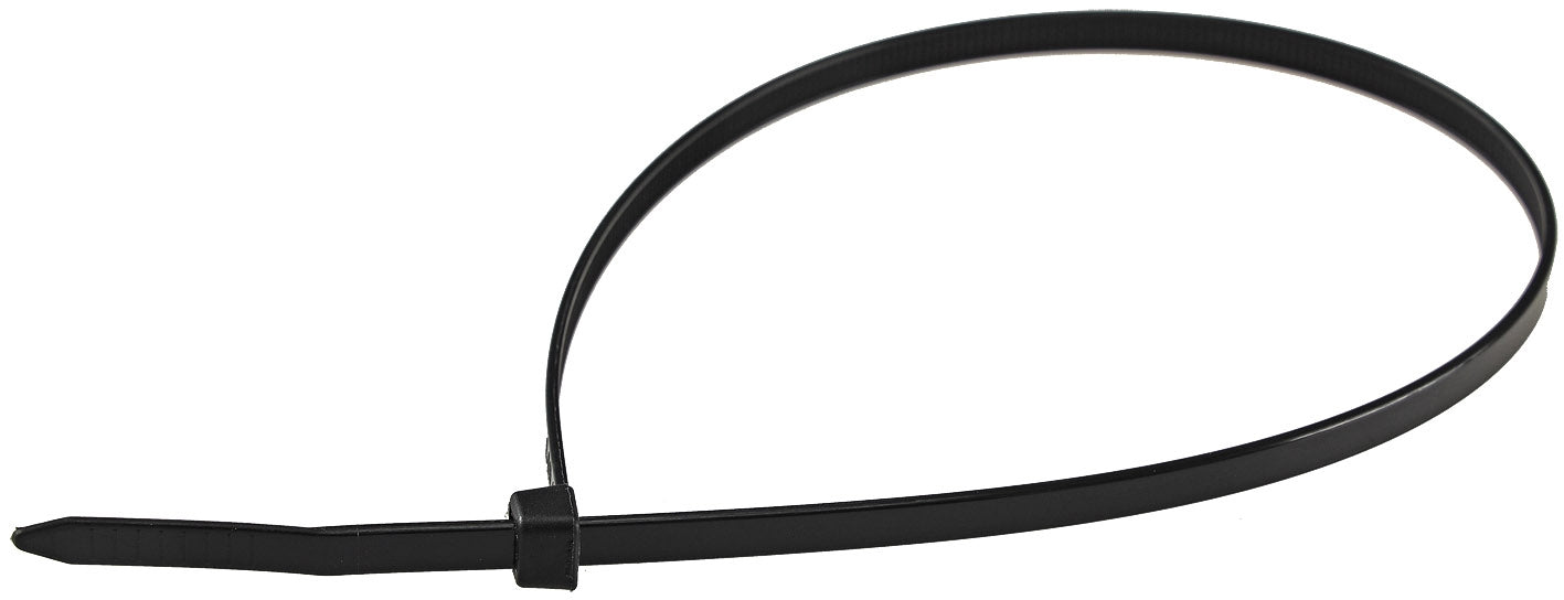 Kabelbinder 370mm x 4,8mm, schwarz 100er Pack, hohe Zugkraft, UV fest