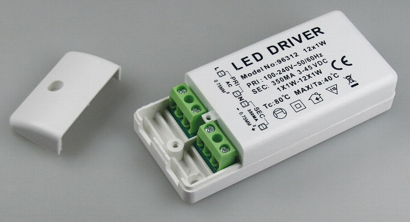 elektronischer LED-Trafo 3-45V 220-240V, Ausgang konstant Strom 350mA