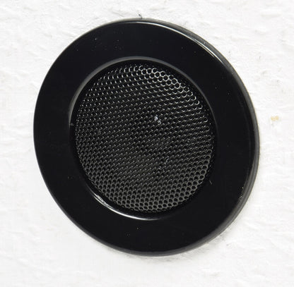 Decken-Einbaulautsprecher "Mini" Halogen-Look, 8cm Ø, 6cm Einbau, schwarz