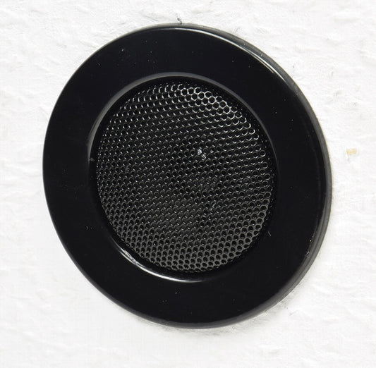 Decken-Einbaulautsprecher "Mini" Halogen-Look, 8cm Ø, 6cm Einbau, schwarz