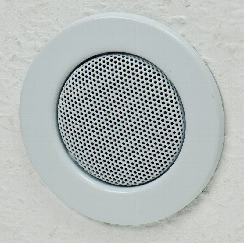 Decken-Einbaulautsprecher "Mini" Halogen-Look, 8cm Ø, 6cm Einbau, weiß