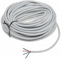 Kabel für RGB LED-Stripes, 3,5mm 10m, 4 adrig-rot-grün-blau-schwarz, rund