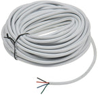Kabel für RGB LED-Stripes, 3,5mm 10m, 4 adrig-rot-grün-blau-schwarz, rund