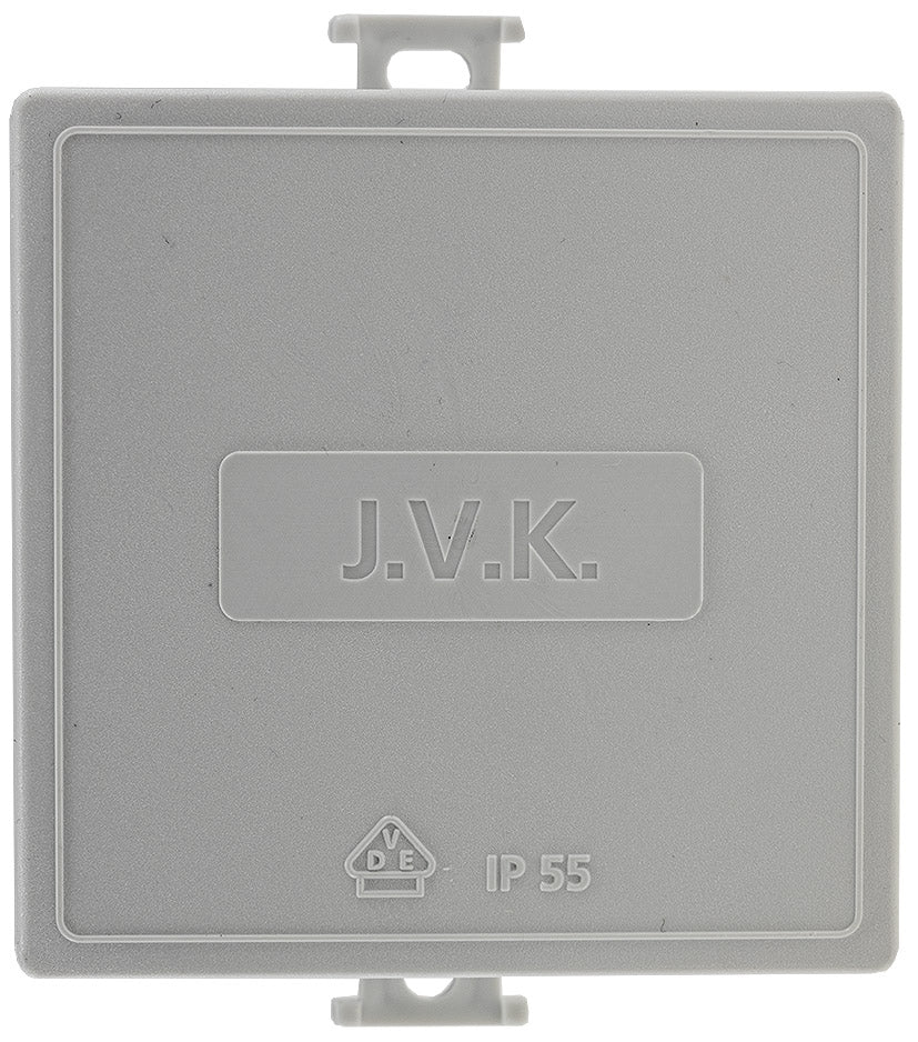 Feuchtraum-Kabelabzweigkasten, 10er Pack 75x75x40mm, IP54, 7-fach, grau