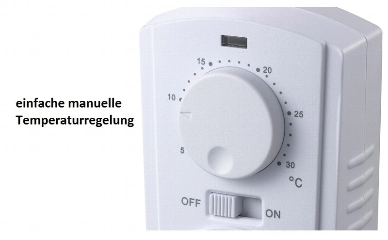 Steckdosen-Thermostat "ST-35 ana" max. 3500W, 5-30°C, AUS/AUTO, 230V