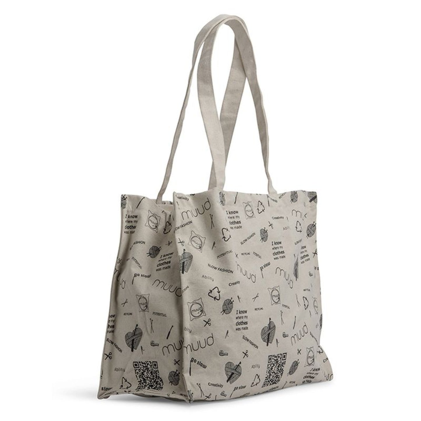 muud muud shopper recycled Mixmuster 42x38 cm
