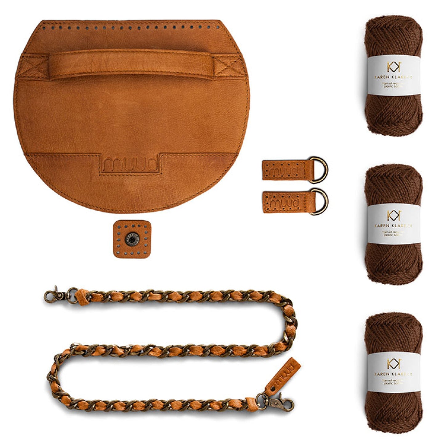 muud Orcus Bag Whisky Dark Grey