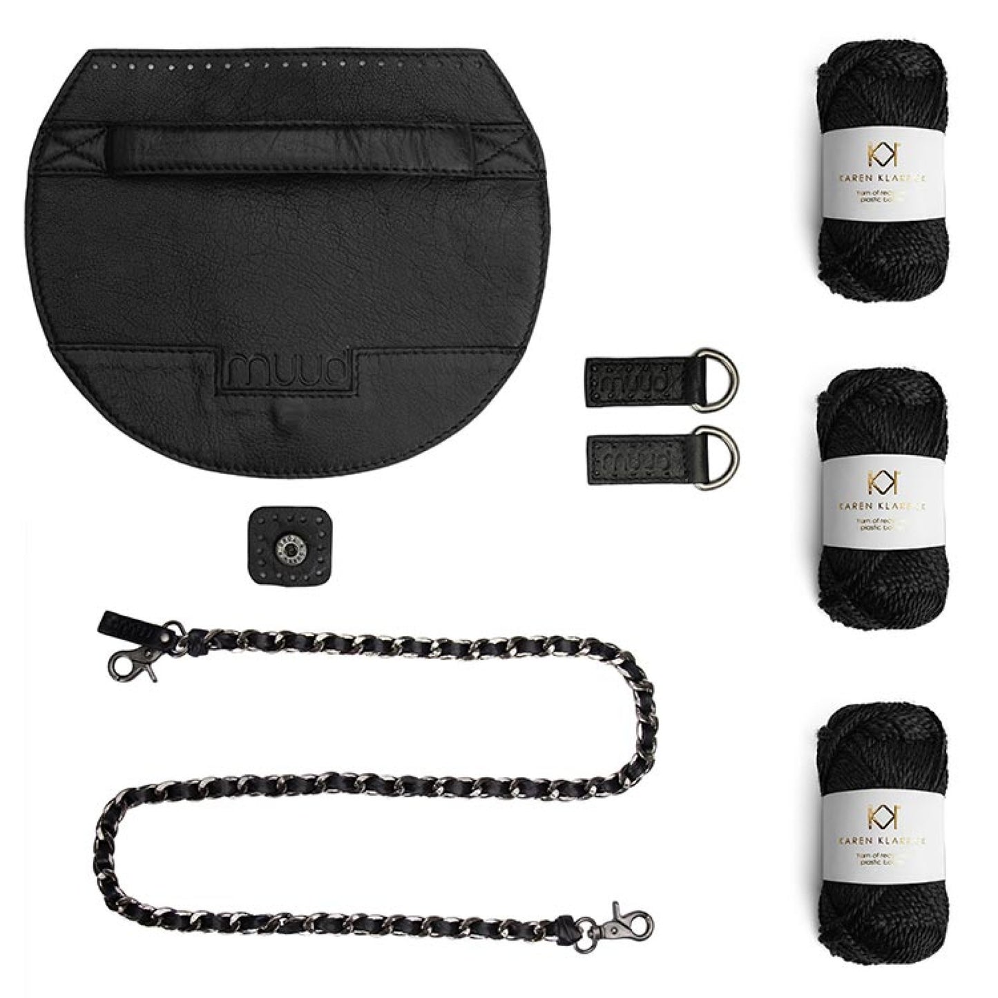 muud Orcus Bag Black Night Shadows