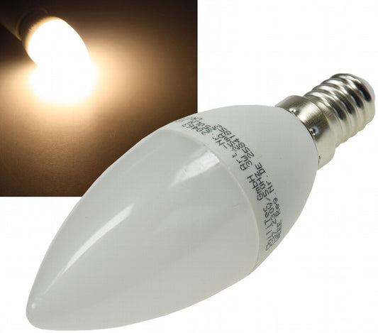 LED Kerzenlampe E14 "K50" warmweiß 3000k, 400lm, 230V/5W