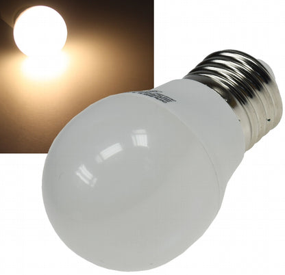 LED Tropfenlampe E27 "T50" warmweiß 3000k, 400lm, 230V/5W