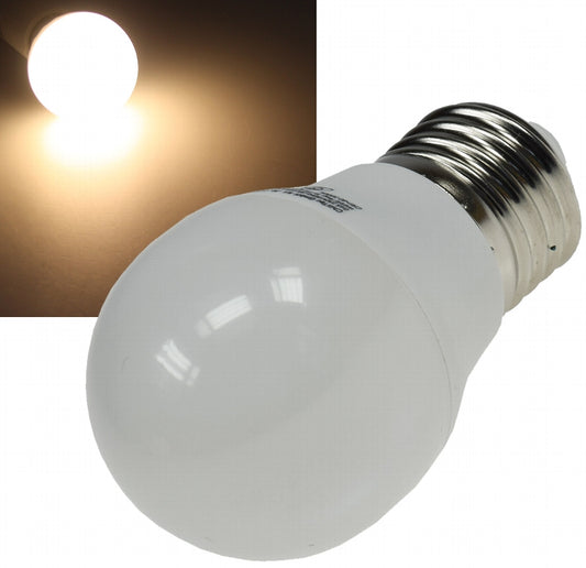 LED Tropfenlampe E27 "T50" warmweiß 3000k, 400lm, 230V/5W