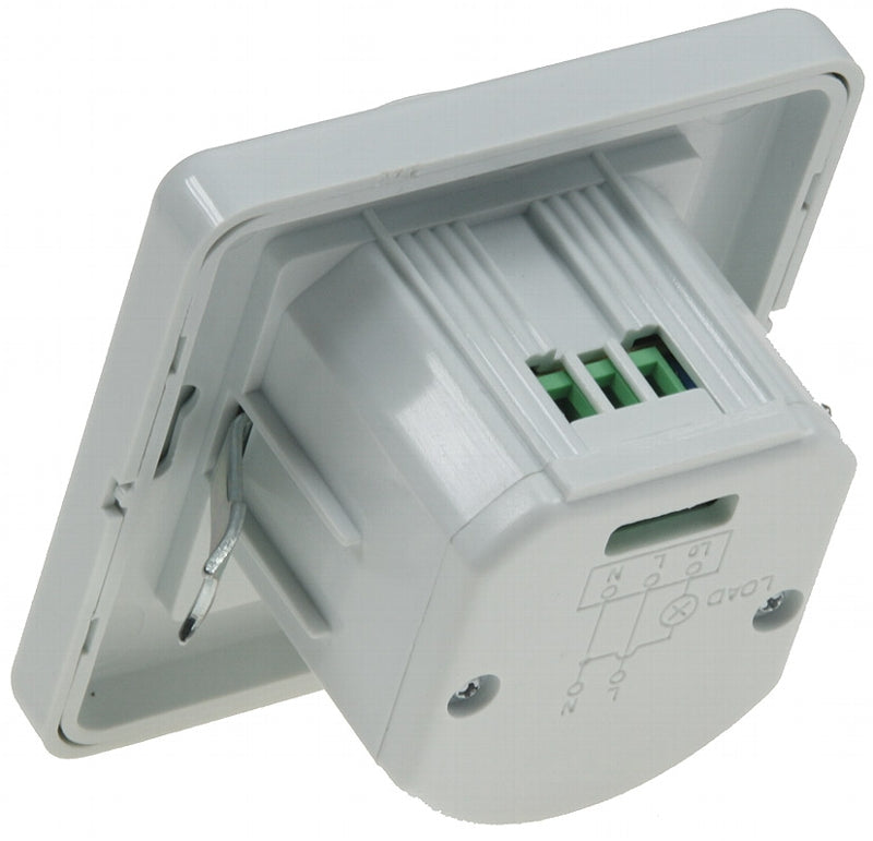 Unterputz PIR-Bewegungsmelder 160° LED geeignet, 3-Draht Technik, weiß