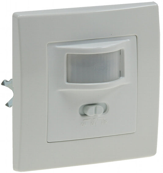 Unterputz PIR-Bewegungsmelder 160° LED geeignet, 2-Draht Technik, weiß