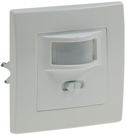 Unterputz PIR-Bewegungsmelder 160° LED geeignet, 2-Draht Technik, weiß
