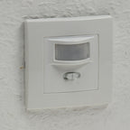 Unterputz PIR-Bewegungsmelder 160° LED geeignet, 2-Draht Technik, weiß