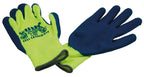 Arbeitshandschuhe "Ice-Crusher"gelb/blau Latex-Beschichtung, EN388, Größe 11